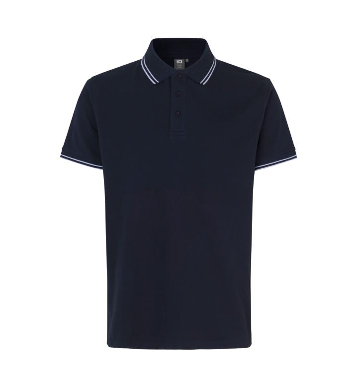 Kontrast Poloshirt | Stretch 3