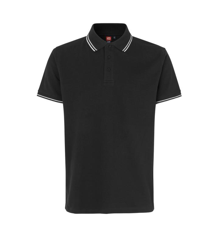 Kontrast Poloshirt | Stretch 4