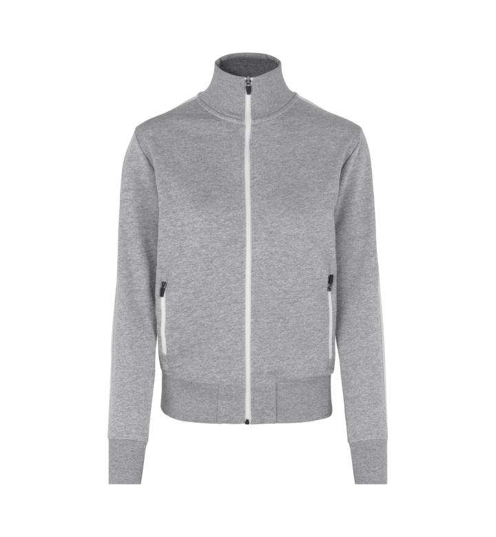 Sweat-Cardigan | Kontrast | Damen