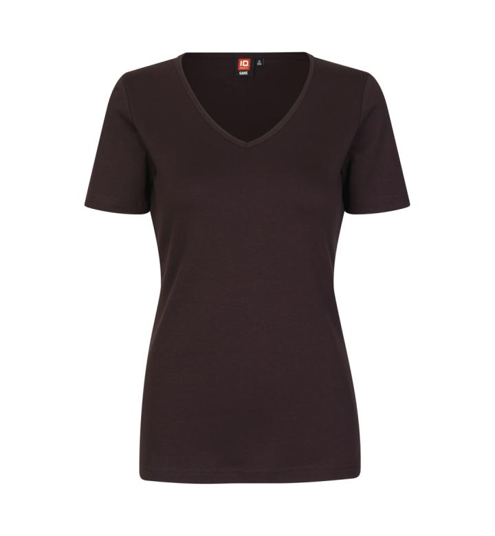 Interlock T-shirt | Col V | Femme