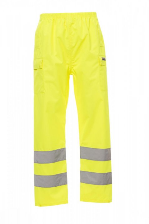 Hurricane-Pants Regenhose Jaune fluo