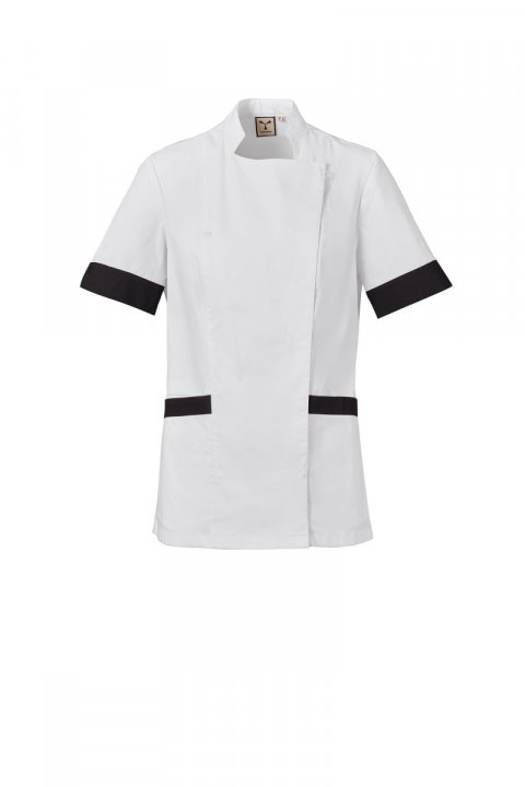 Amber Lady Blouse beauté Blanc / Noir