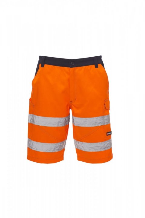 Craft Bermuda-Shorts Orange fluo / Bleu marine
