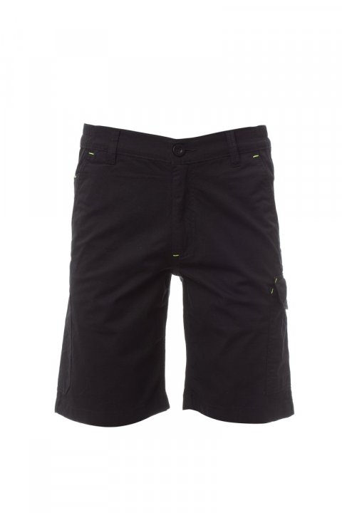Service Stretch Bermuda-Shorts Noir