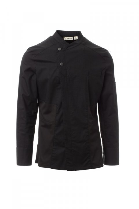 Couture Mesh Kochjacke SCHWARZ