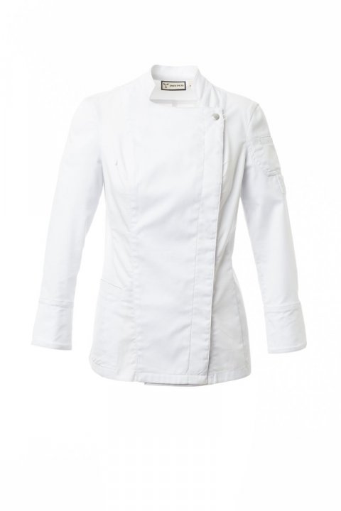 Starred Lady Kochjacke WEISS
