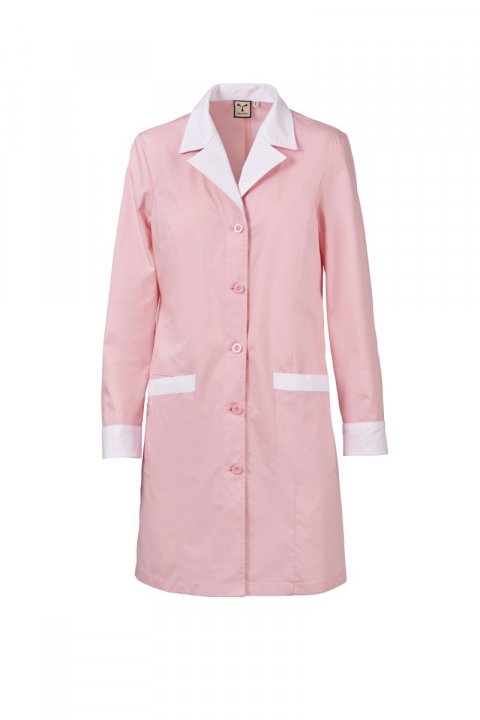 Wood Lady Blouse de nettoyage SCHATTENROSA / Blanc