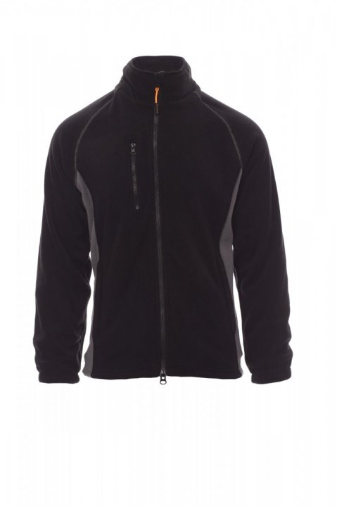 Aspen+ Fleecejacke SCHWARZ/STAHLGRAU