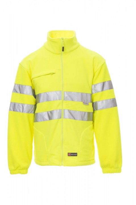 Light Fleecejacke FLUOGELB