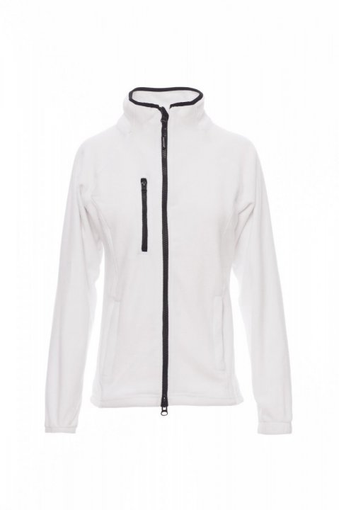 Norway+Lady Fleecejacke WEISS
