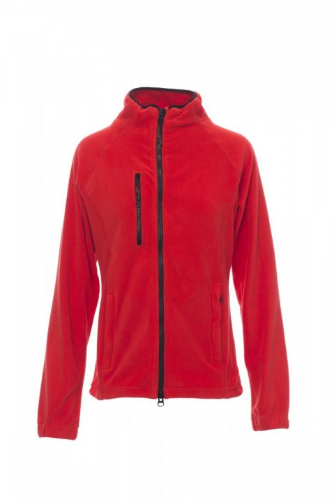 Norway+Lady Fleecejacke ROT