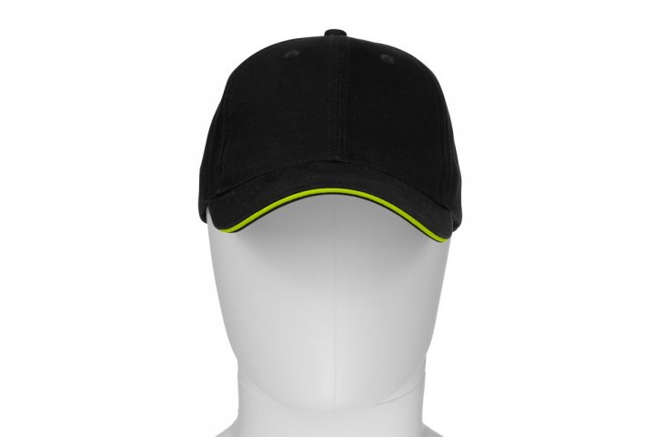 Minnesota Casquette Noir / Jaune fluo