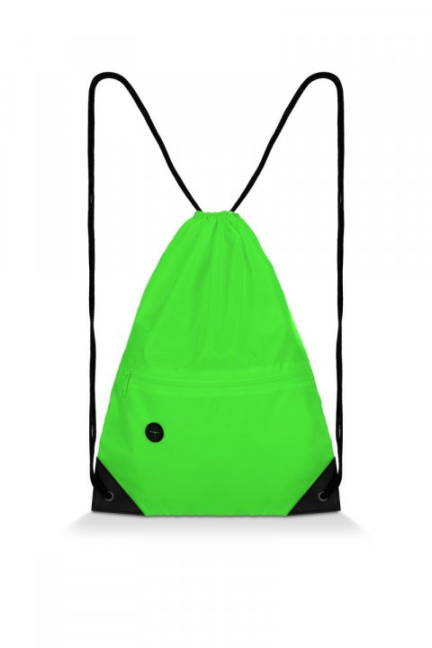 Play 12L Kordeltasche FLUOGRÜN