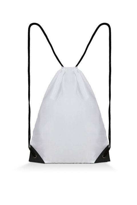 Team 12L Kordeltasche WEISS