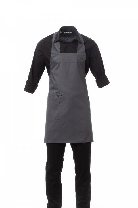 Brasserie Tablier à bavette EISENGRAU