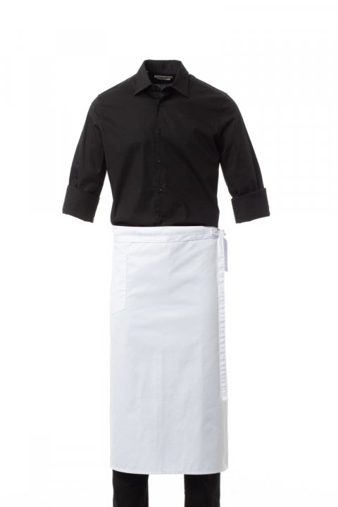 Maitre Tablier long Blanc