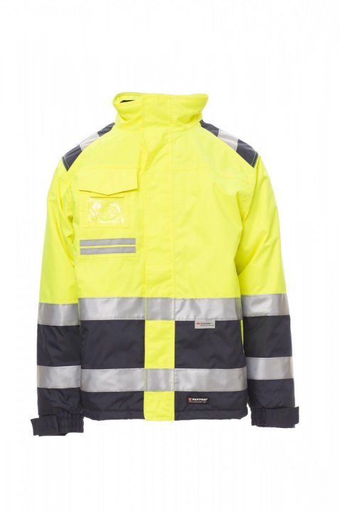 Hispeed Jacke FLUOGELB/MARINEBLAU