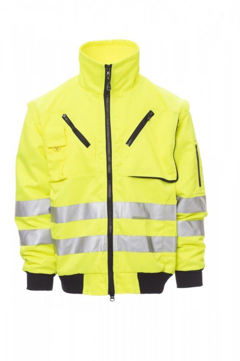 Street Jacke Jaune fluo