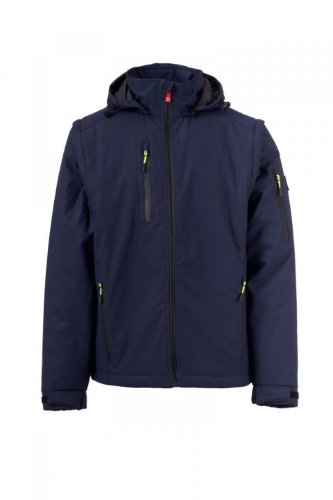 Creek 2In1 Lite Pad Gefütterte Softshell-Jacke Bleu marine / Noir