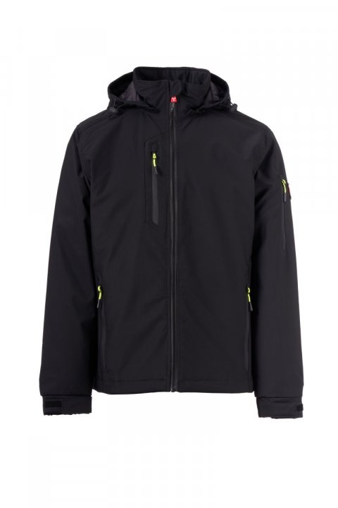 Creek Lite Pad Gefütterte Softshell-Jacke SCHWARZ/SCHWARZ