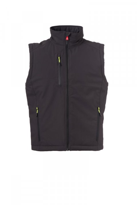 Creek Lite Pad Gefütterte Softshell-Weste ANTHRAZIT/SCHWARZ