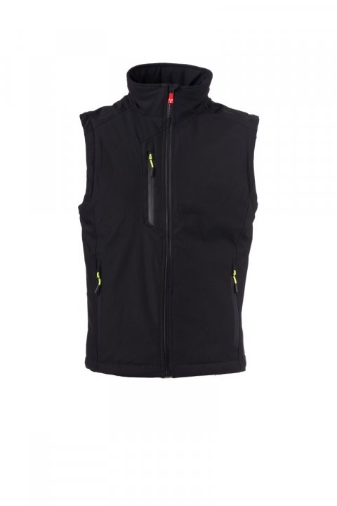 Creek Lite Pad Gefütterte Softshell-Weste SCHWARZ/SCHWARZ