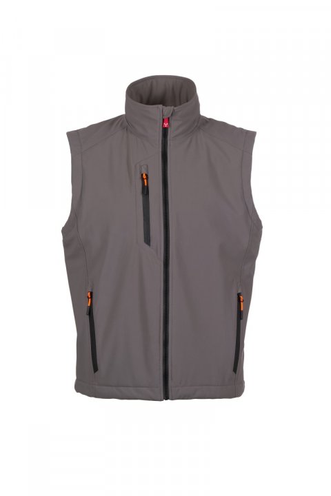 Creek Ultralite Pad Gefütterte Softshell-Weste RAUCHGRAU / Noir
