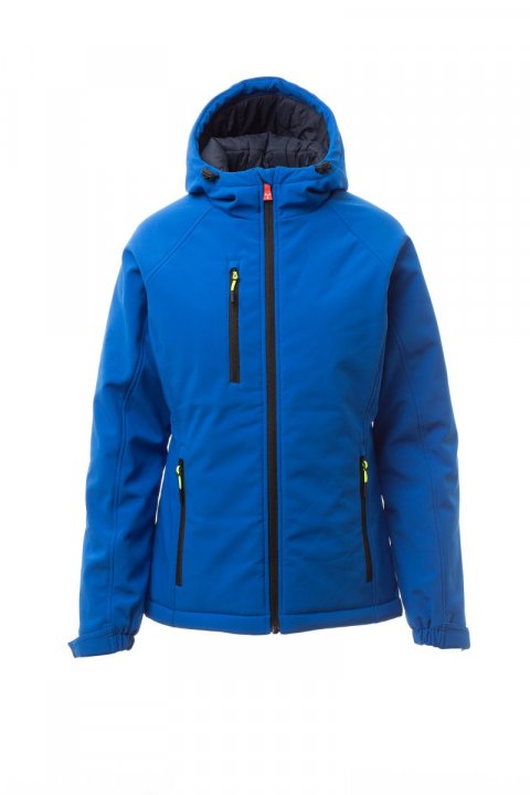 Gale Pad Lady Gefütterte Softshell-Jacke KÖNIGSBLAU / Bleu marine