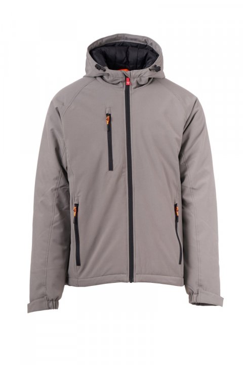 Gale Ultralite Pad 140 Gefütterte Softshell-Jacke RAUCHGRAU / Noir