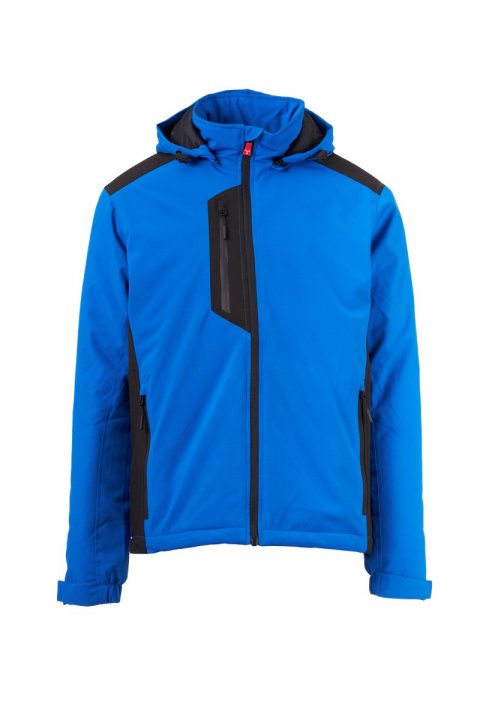 Galway Ultralite Pad 140 Gefütterte Softshell-Jacke KÖNIGSBLAU/SCHWARZ