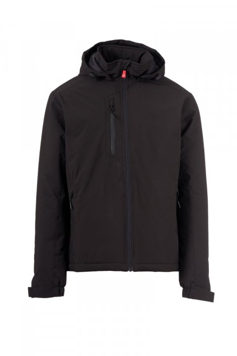 Galway Ultralite Pad 140 Gefütterte Softshell-Jacke SCHWARZ/SCHWARZ