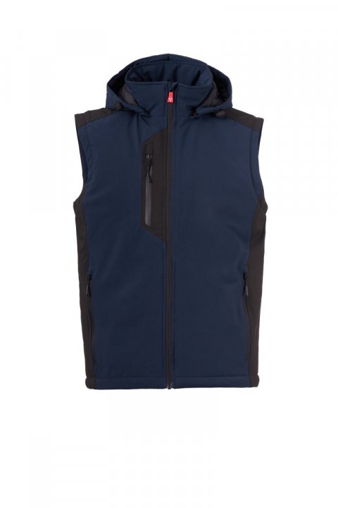 Galway Ultralite Pad 140 Gefütterte Softshell-Weste MARINEBLAU/SCHWARZ