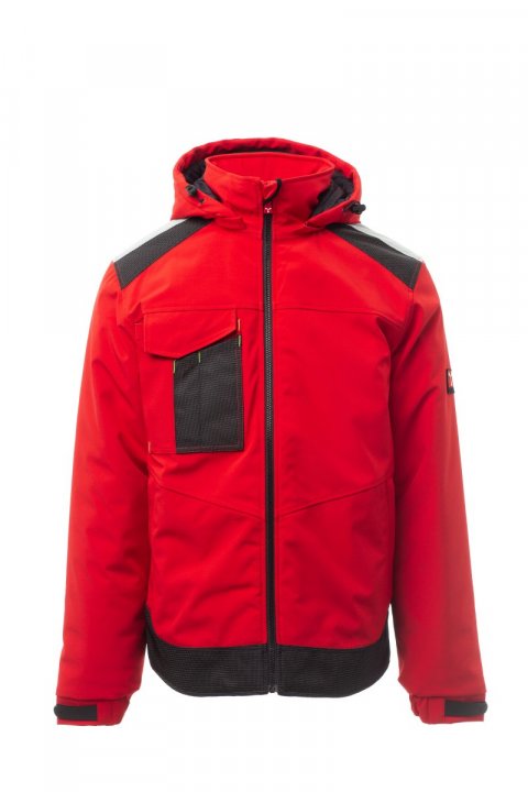 Performer Pad Gefütterte Softshell-Jacke ROT/SCHWARZ