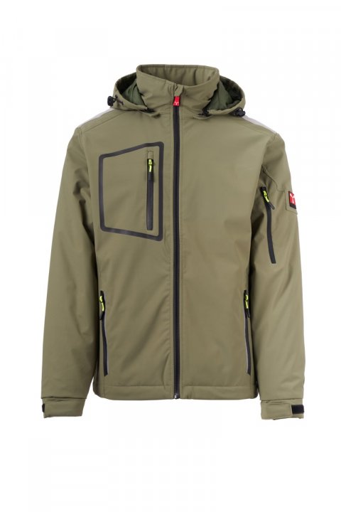 Stream Lite Pad Gefütterte Softshell-Jacke MILITÄRGRÜN / Vert