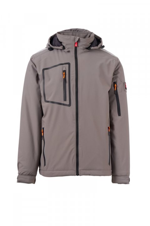 Stream Lite Pad Gefütterte Softshell-Jacke RAUCHGRAU / Noir