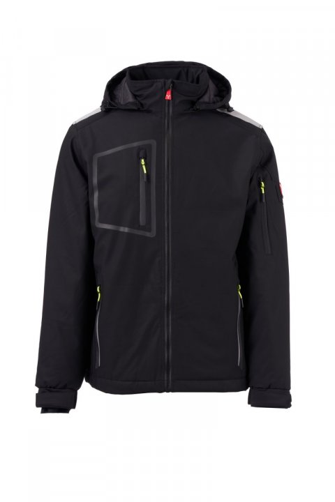 Stream Lite Pad Gefütterte Softshell-Jacke Noir / Noir