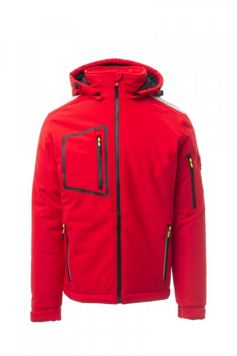 Stream Pad Gefütterte Softshell-Jacke Rouge / Noir