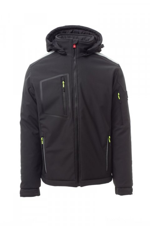 Stream Pad Gefütterte Softshell-Jacke ANTHRAZIT / Noir