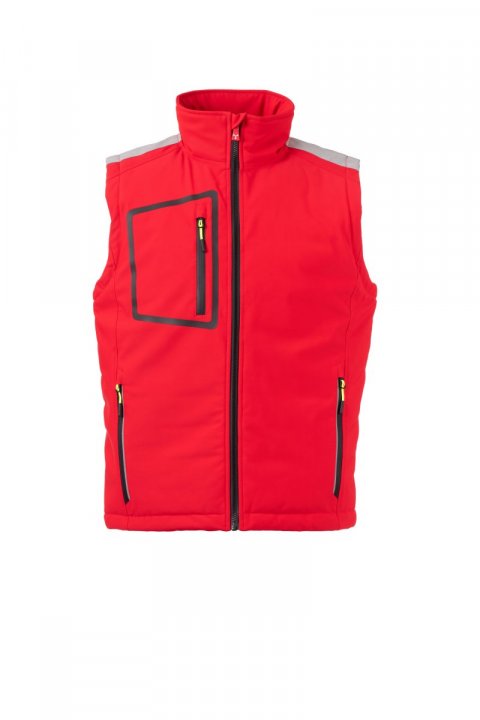 Stream Lite Pad Gefütterte Softshell-Weste Rouge / Noir