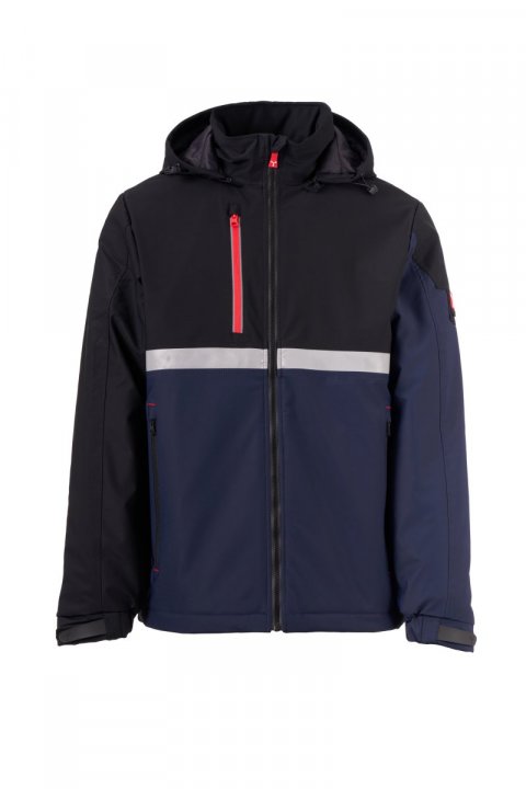 Wise Lite Pad Gefütterte Softshell-Jacke Bleu marine / Noir