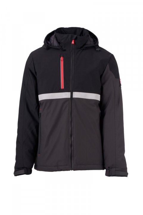 Wise Lite Pad Gefütterte Softshell-Jacke ANTHRAZIT / Noir