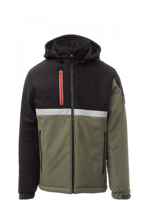 Wise Pad Gefütterte Softshell-Jacke