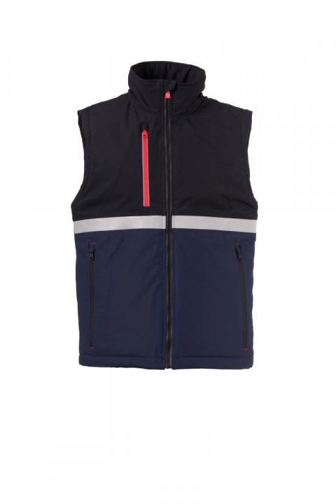 Wise Lite Pad Gefütterte Softshell-Weste MARINEBLAU/SCHWARZ