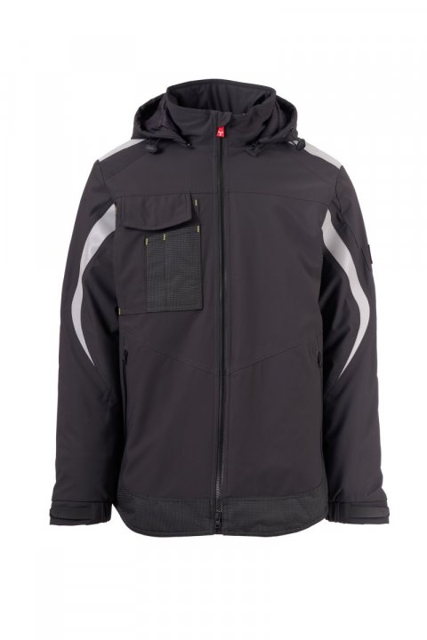 Wonder Lite Pad Gefütterte Softshell-Jacke ANTHRAZIT/SCHWARZ
