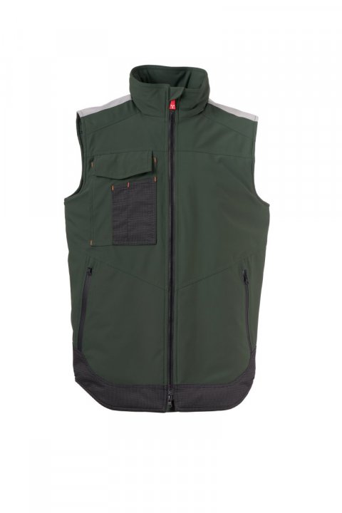 Wonder Lite Pad Gefütterte Softshell-Weste WALDGRÜN/SCHWARZ