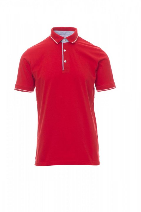 Cambridge Polohemd Rouge / Blanc