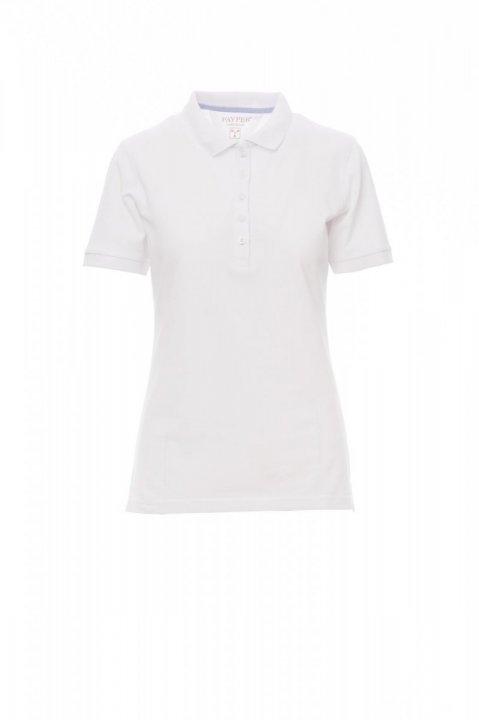 Glamour Polohemd Blanc
