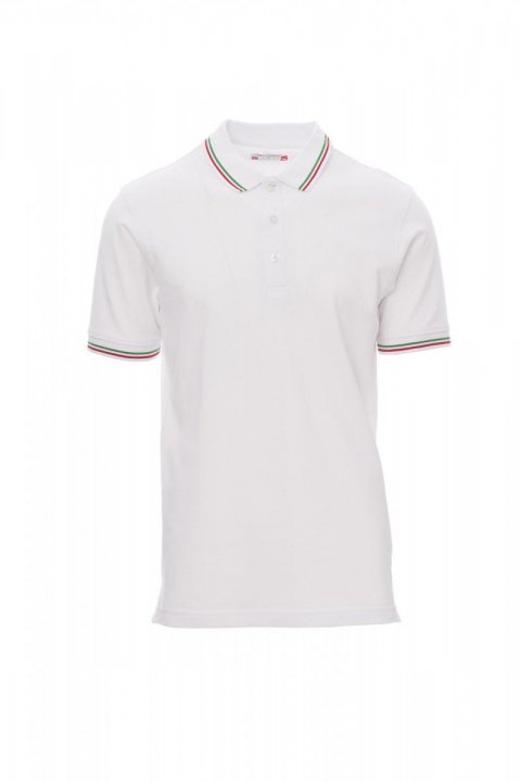 Italia Polohemd Blanc