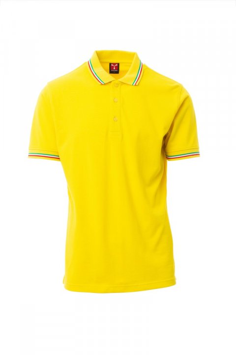 Italia Polohemd Jaune