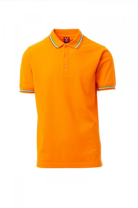 Italia Polohemd Orange
